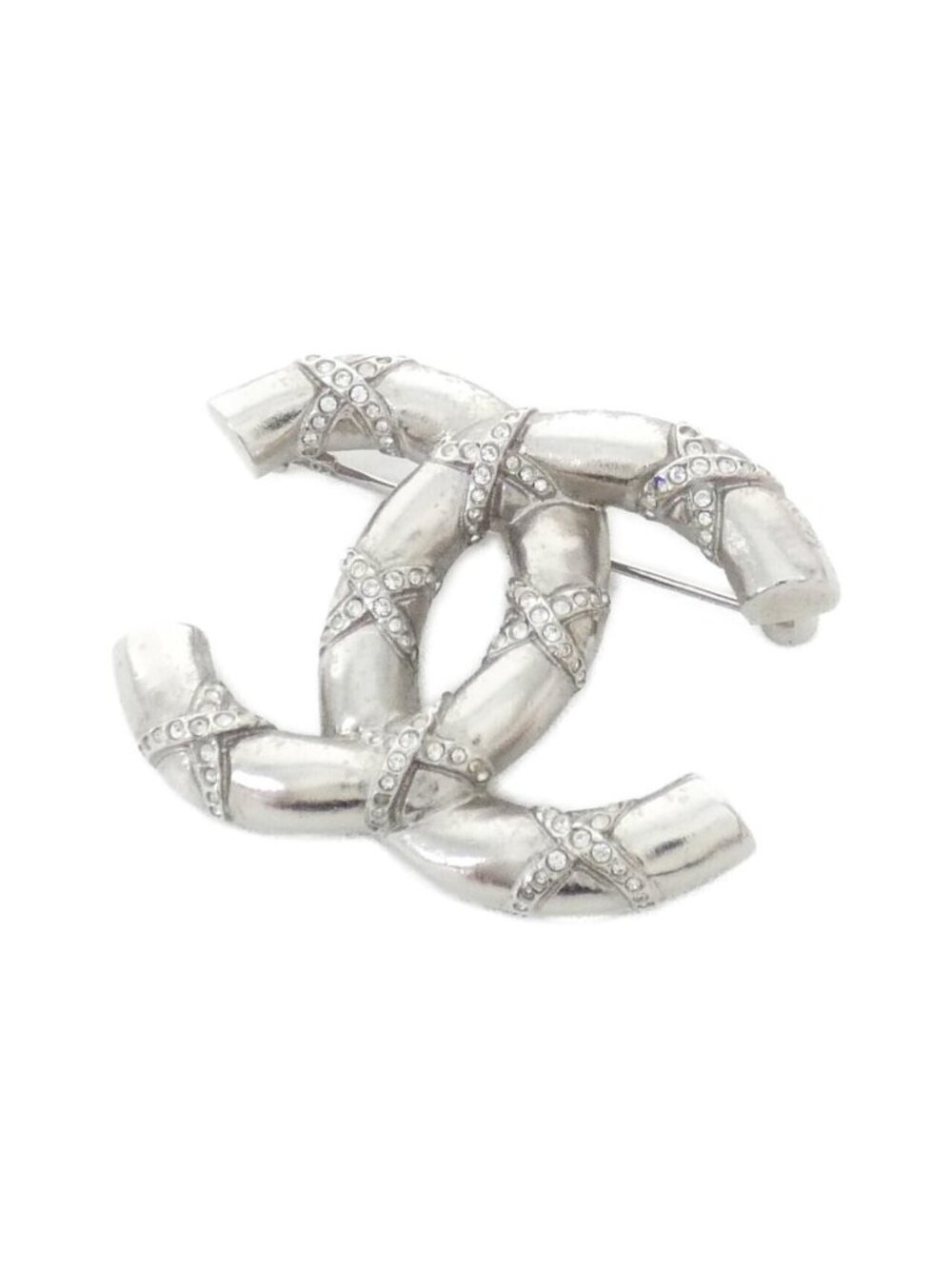 Chanel Brooch Silver